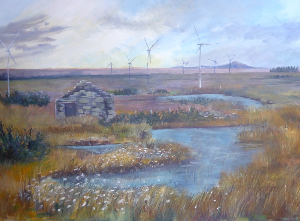 This is one of my most recent paintings, available for sale via my website. Olease do contcat me if you are interested